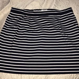 Navy and White skirt